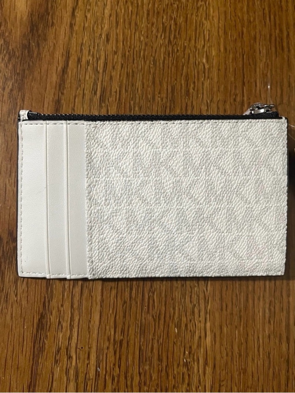 Michael Kors Cooper Slim Signature Logo Zip Wallet - Picture 4 of 6